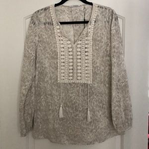 TAHARI Women’s Cierra Blouse Size M